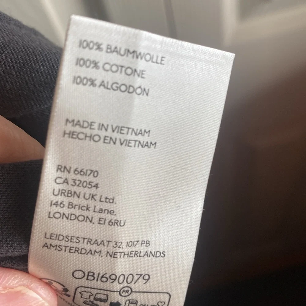 Free People NWT Nina Oversized Crewneck Short Sleeve 100% Cotton T-Shirt small - Picture 13 of 15